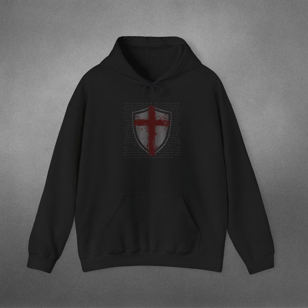 Straight N Arrow ARMOR OF GOD Design Heavy Blend™ Hooded Sweatshirt