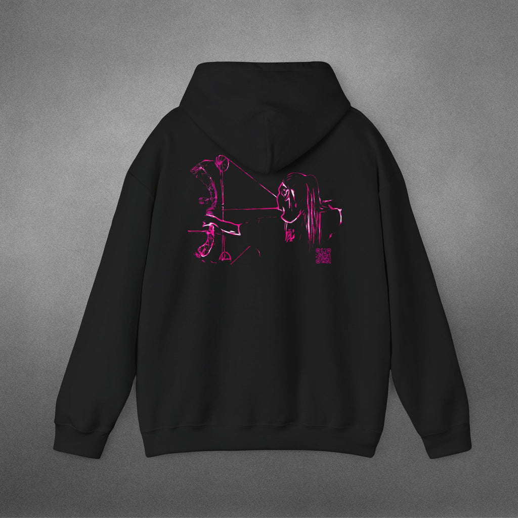 Straight N Arrow Hot Pink Heavy Blend™ Hooded Sweatshirt