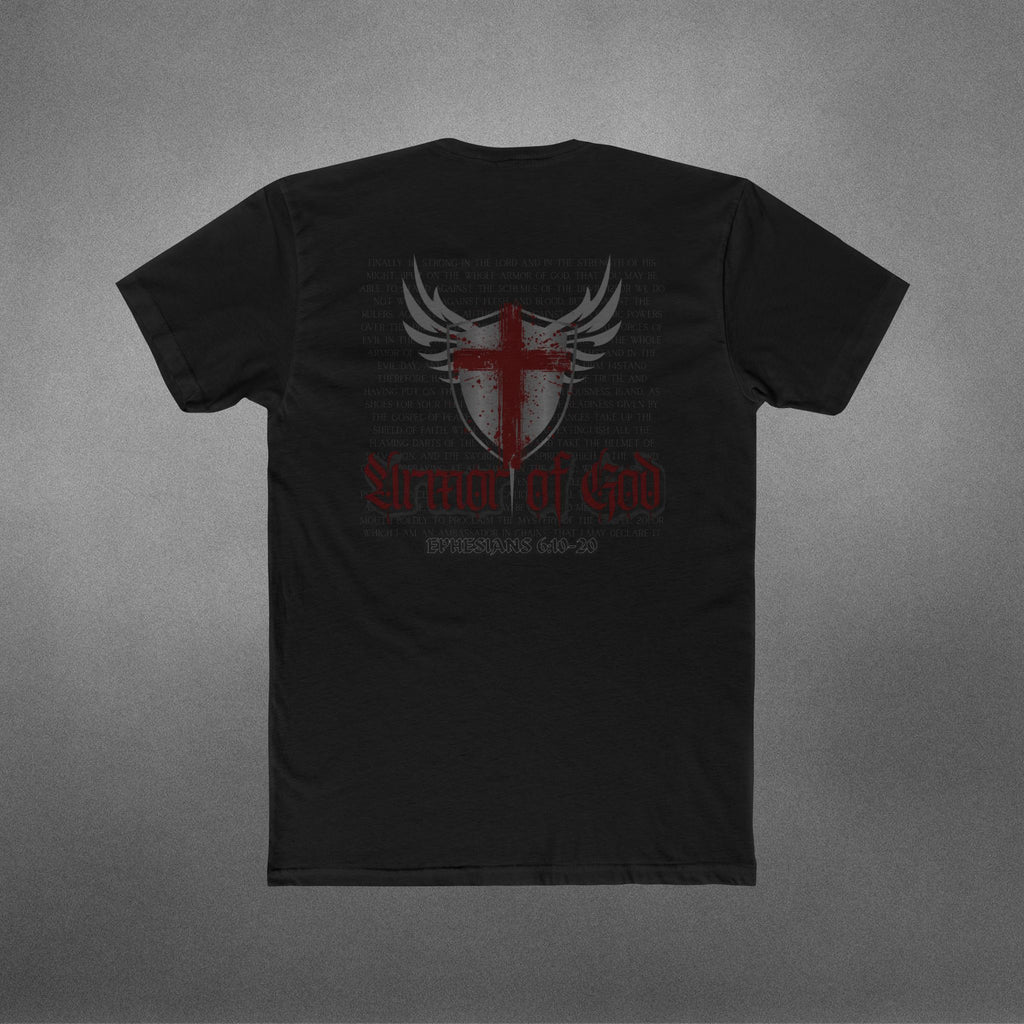 Straight N Arrow ARMOR OF GOD Design T-Shirt