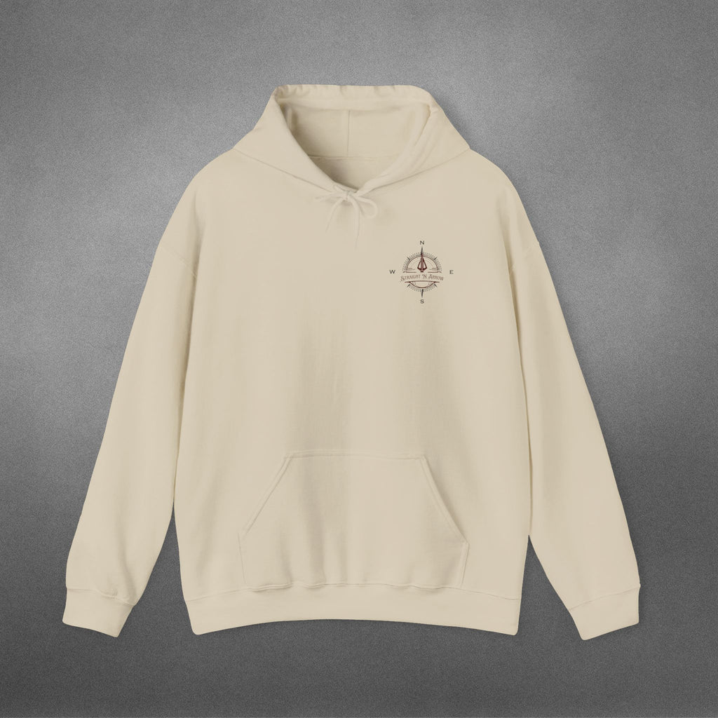 John 14:6-7 Straight N Arrow Heavy Blend™ Hooded Sweatshirt