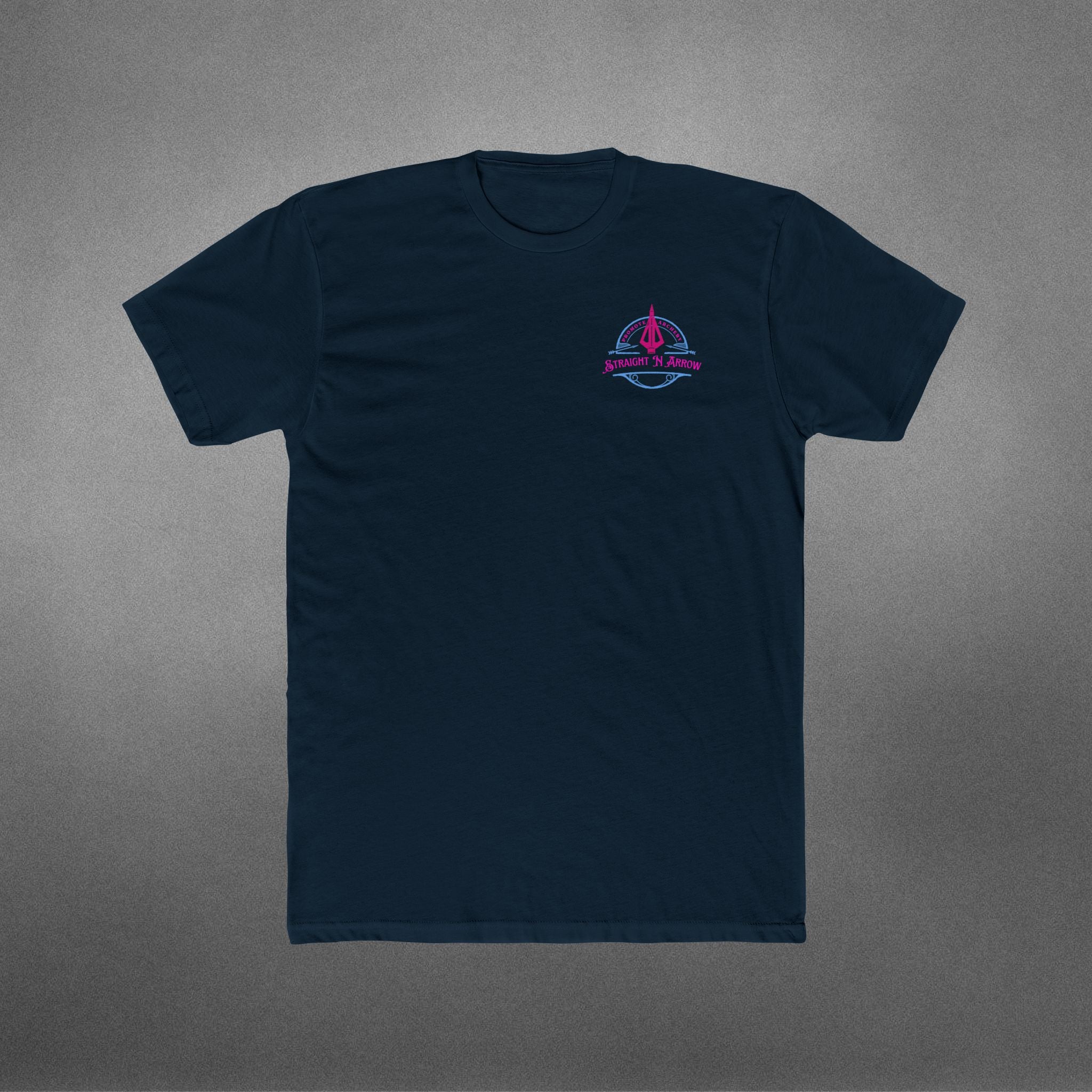 Straight N Arrow Official Pink/Teal Design t-shirt