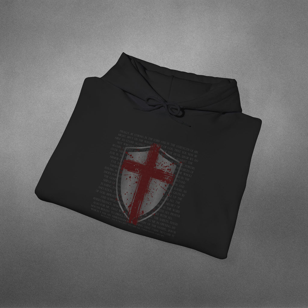 Straight N Arrow ARMOR OF GOD Design Heavy Blend™ Hooded Sweatshirt