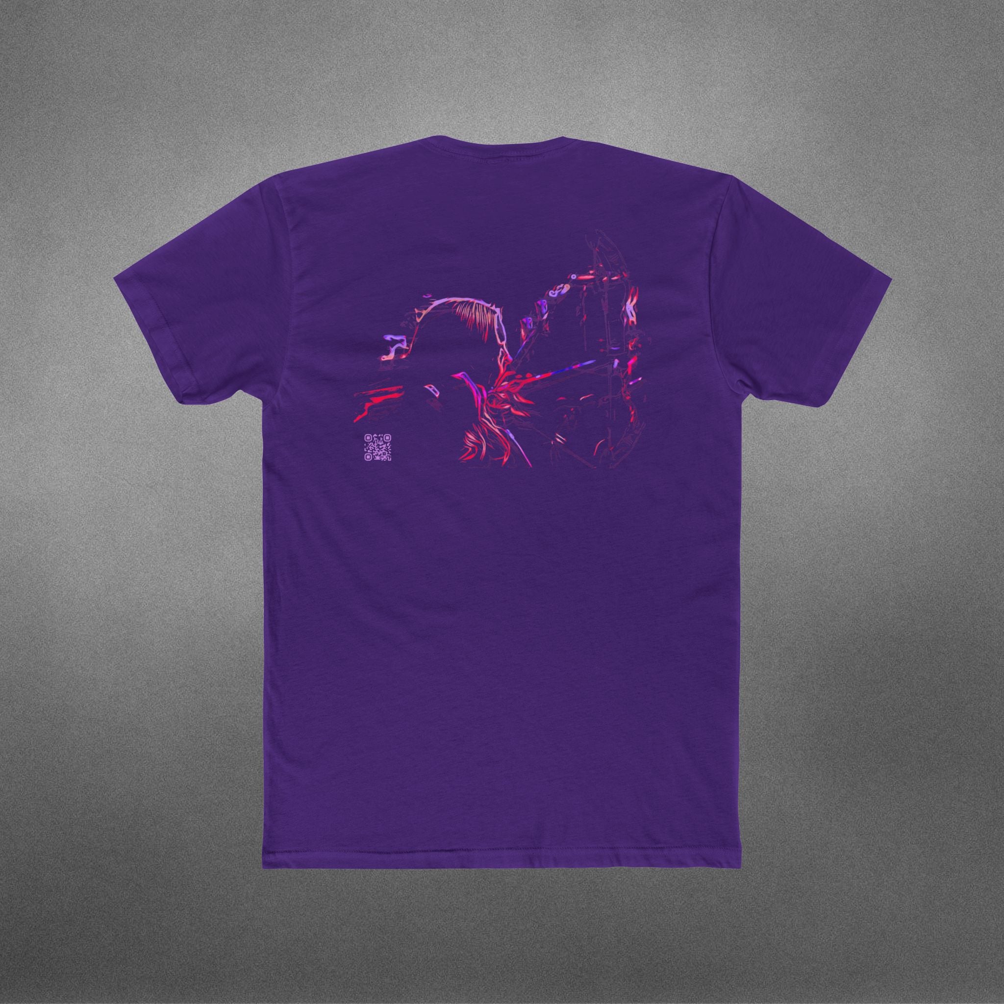 Straight N Arrow Official Pink/Purple Design t-shirt