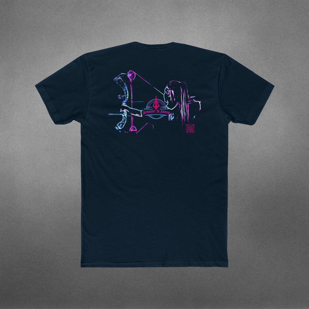 Straight N Arrow Official Pink/Teal Design t-shirt