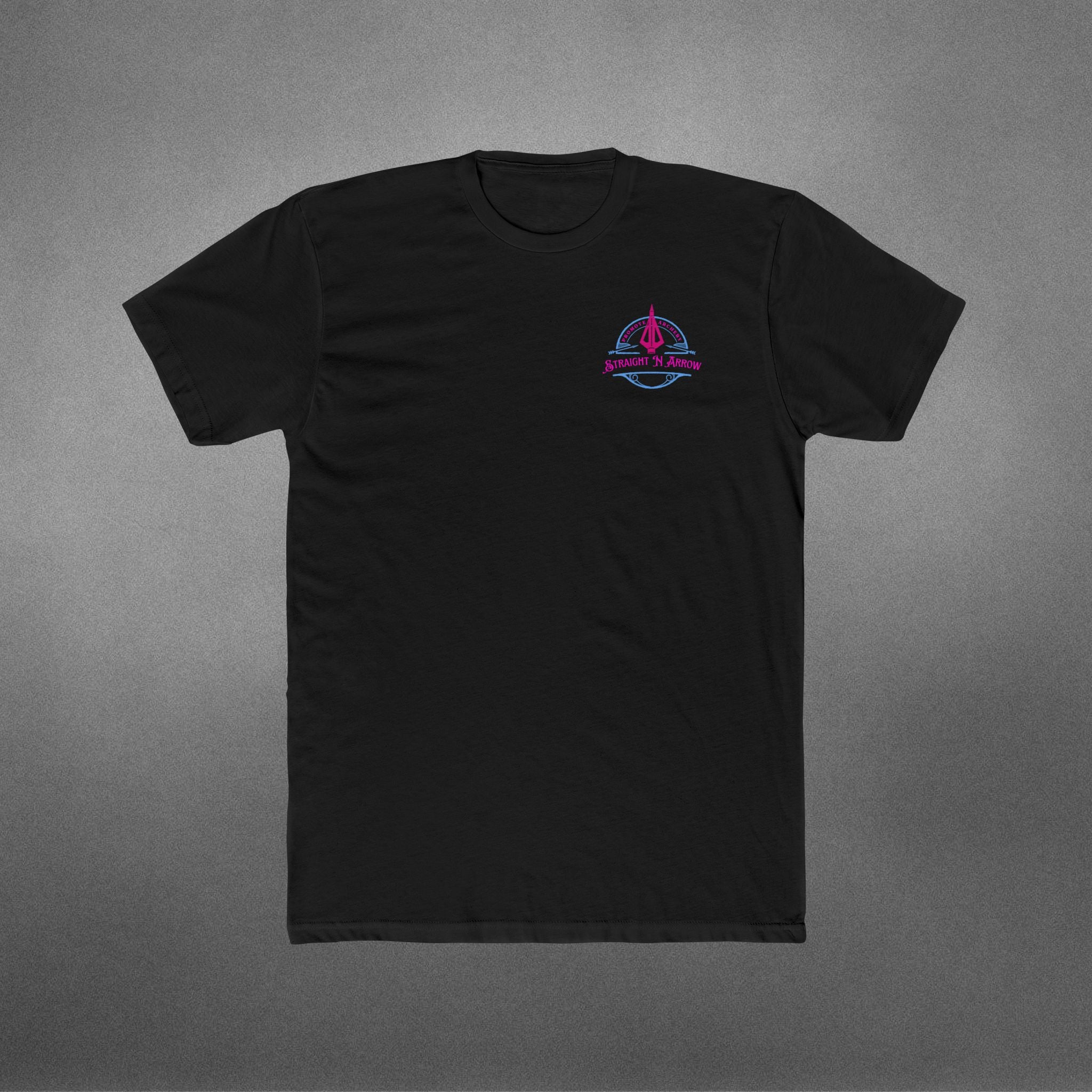 Straight N Arrow Official Pink/Teal Design t-shirt