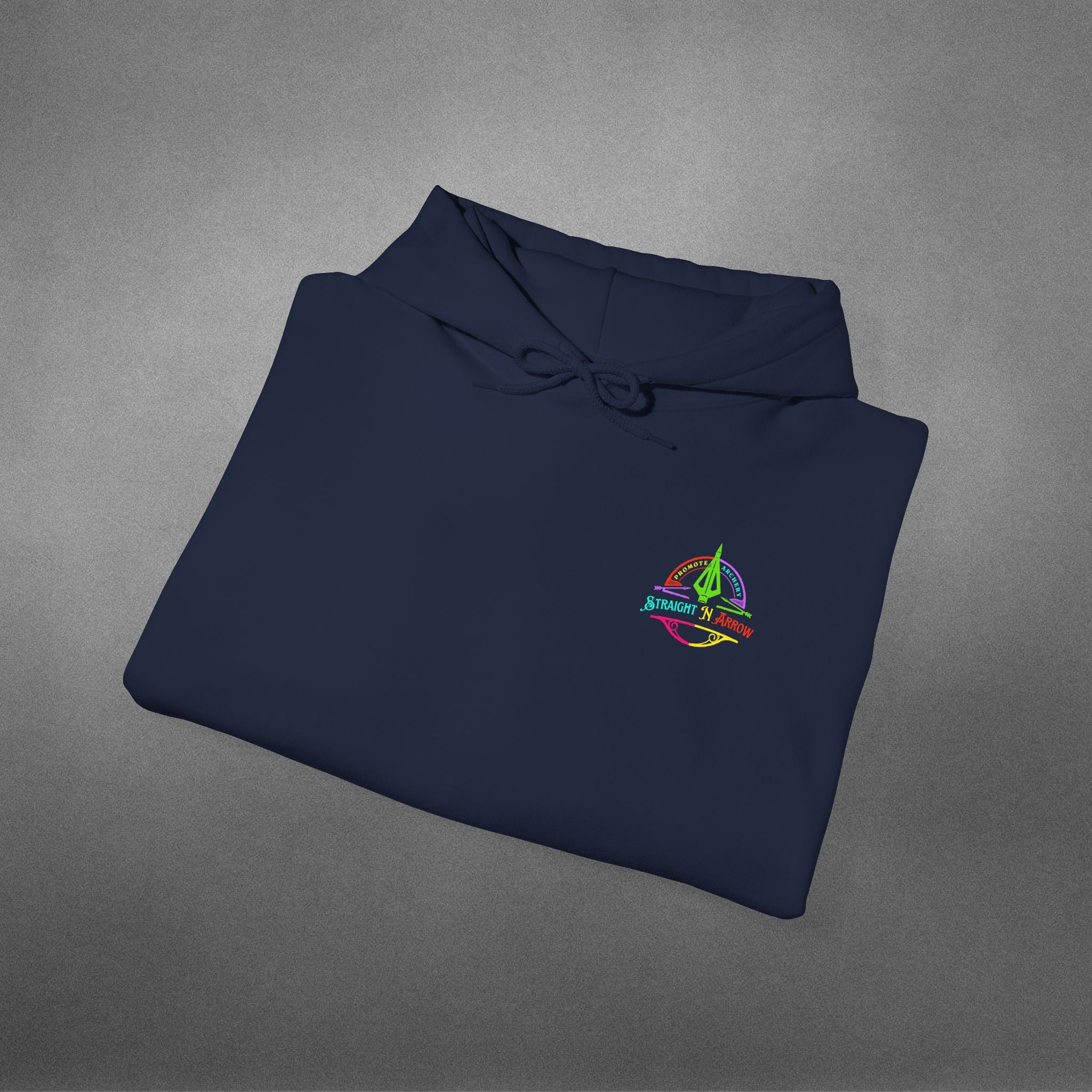 Straight N Arrow Multicolor Design Heavy Blend™ Hooded Sweatshirt