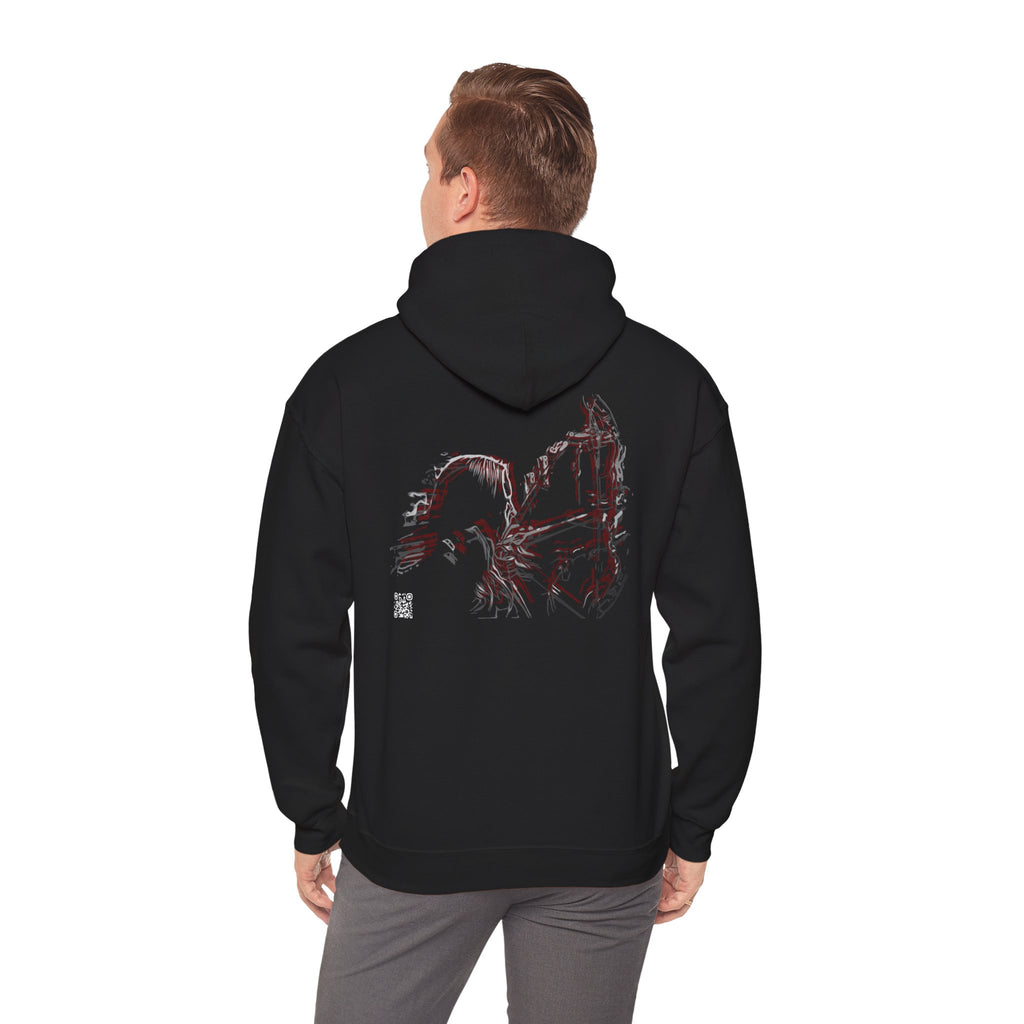 Straight N Arrow Red Design Heavy Blend™ Hooded Sweatshirt