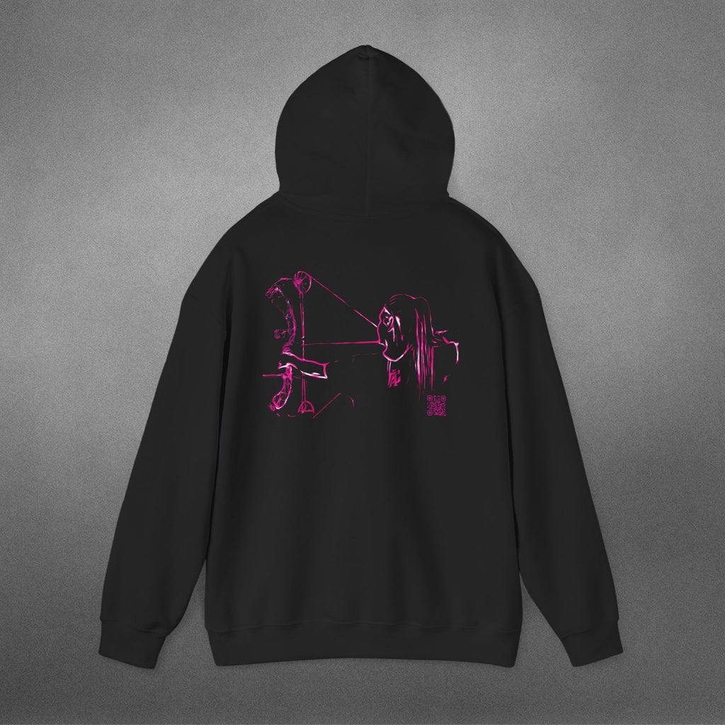 Straight N Arrow Hot Pink Heavy Blend™ Hooded Sweatshirt