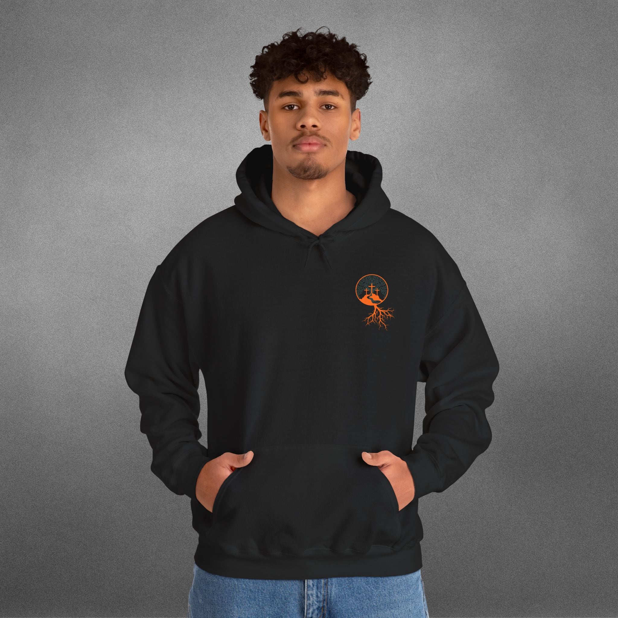 Straight N Arrow REVELATION 5:5 Design Heavy Blend™ Hooded Sweatshirt