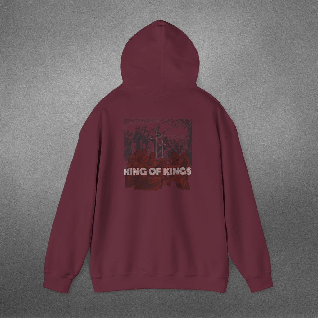 Straight N Arrow KING OF KINGS Design Heavy Blend™ Hooded Sweatshirt
