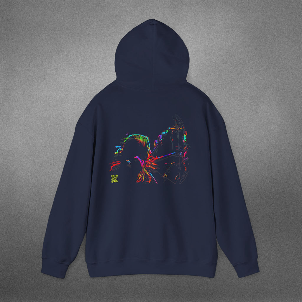 Straight N Arrow Multicolor Design Heavy Blend™ Hooded Sweatshirt