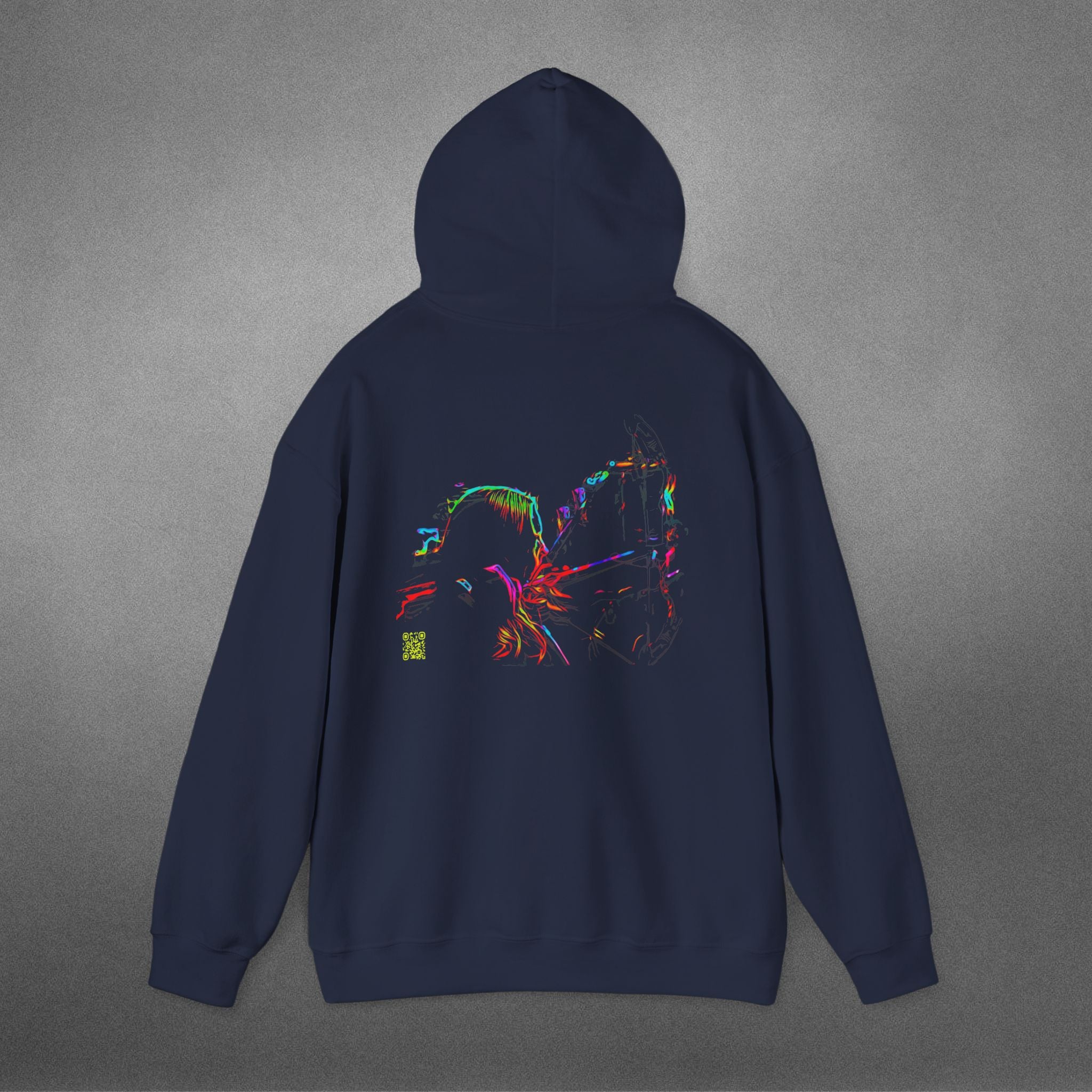Straight N Arrow Multicolor Design Heavy Blend™ Hooded Sweatshirt