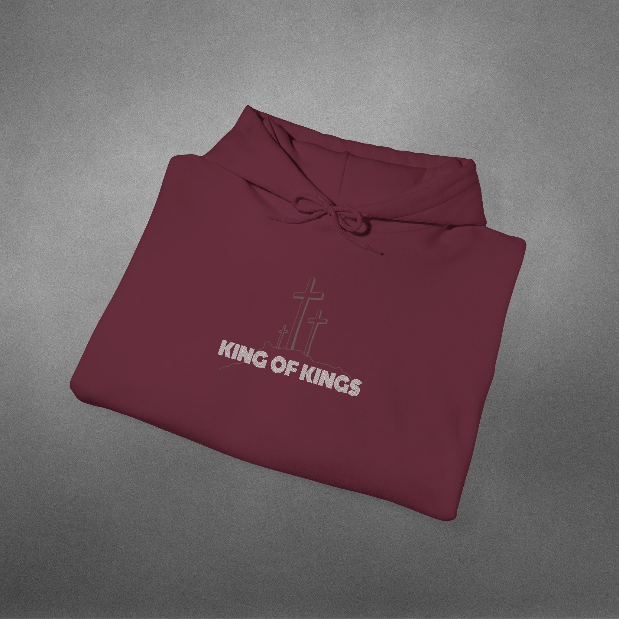 Straight N Arrow KING OF KINGS Design Heavy Blend™ Hooded Sweatshirt