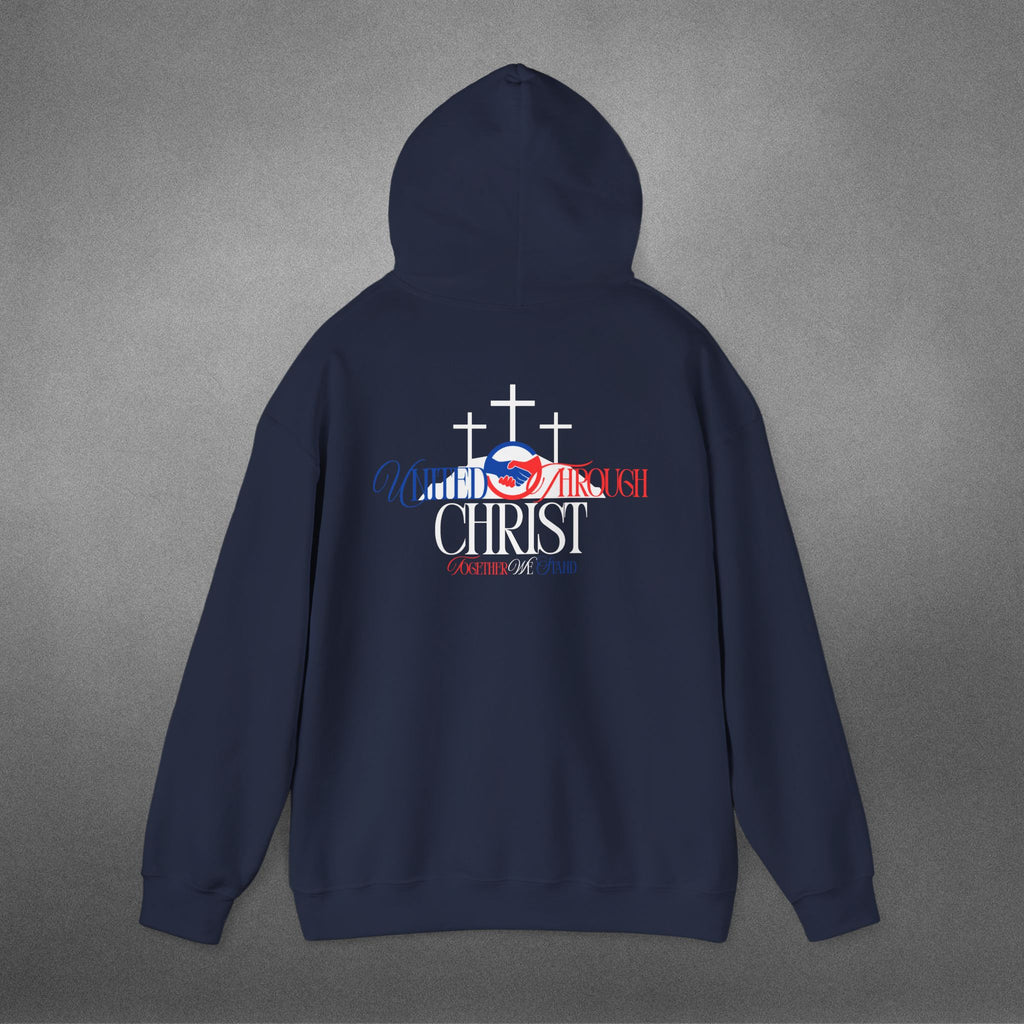 UNITED THROUGH CHRIST Heavy Blend™ Hooded Sweatshirt