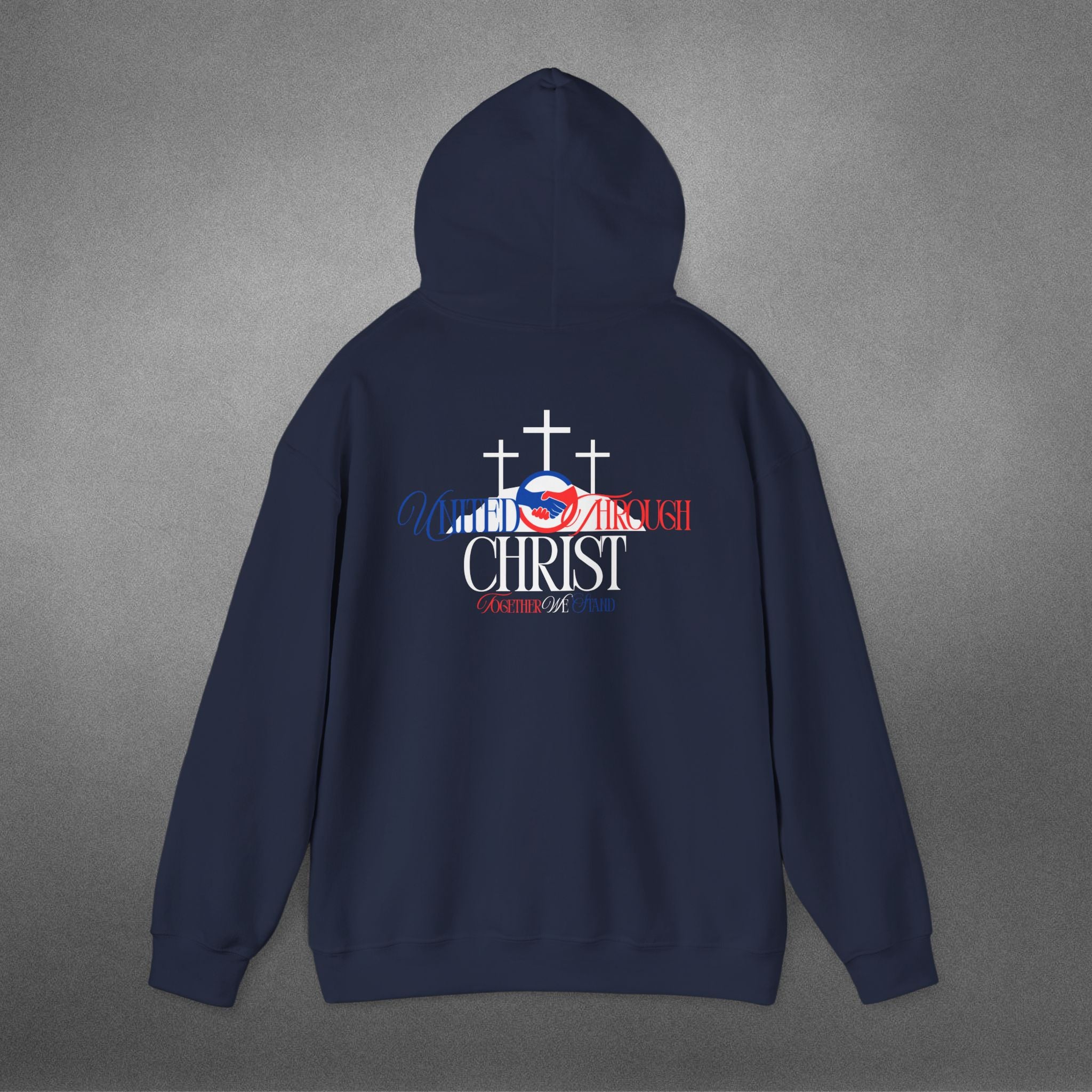 UNITED THROUGH CHRIST Heavy Blend™ Hooded Sweatshirt