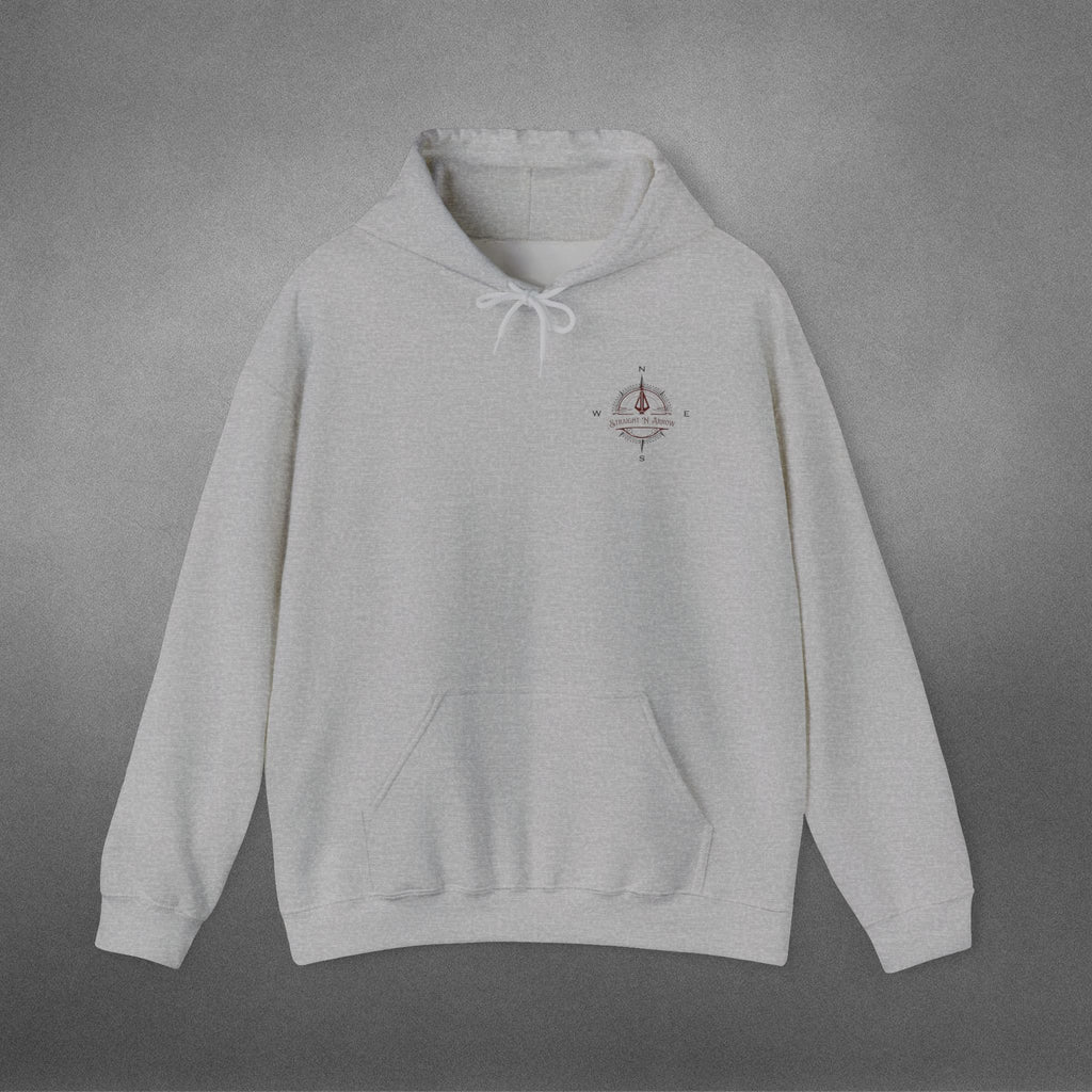 John 14:6-7 Straight N Arrow Heavy Blend™ Hooded Sweatshirt