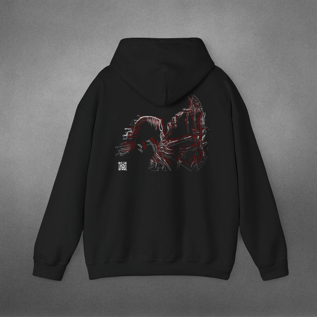 Straight N Arrow Red Design Heavy Blend™ Hooded Sweatshirt