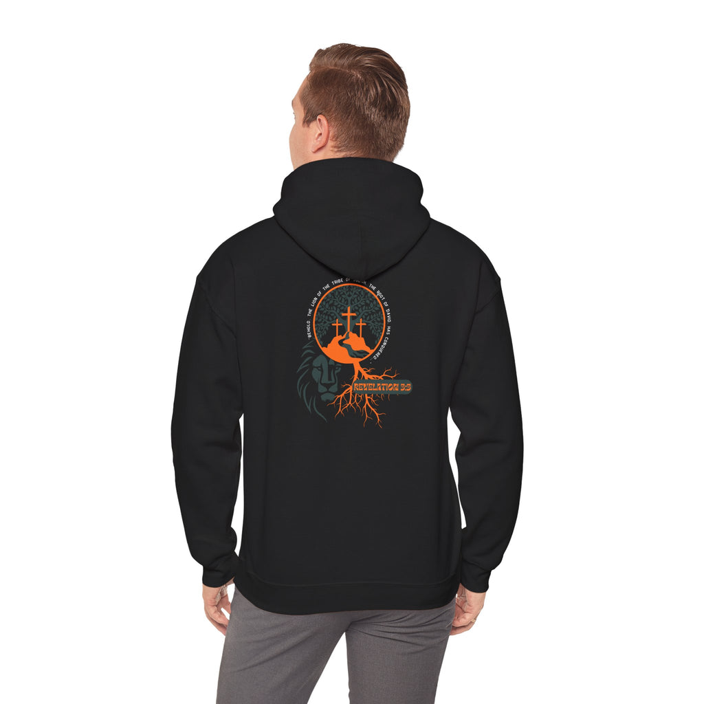 Straight N Arrow REVELATION 5:5 Design Heavy Blend™ Hooded Sweatshirt