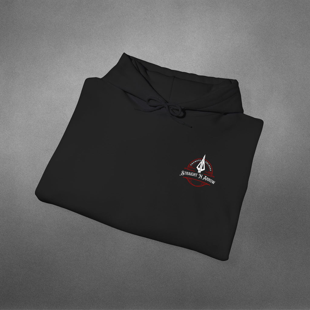 Straight N Arrow Red Design Heavy Blend™ Hooded Sweatshirt