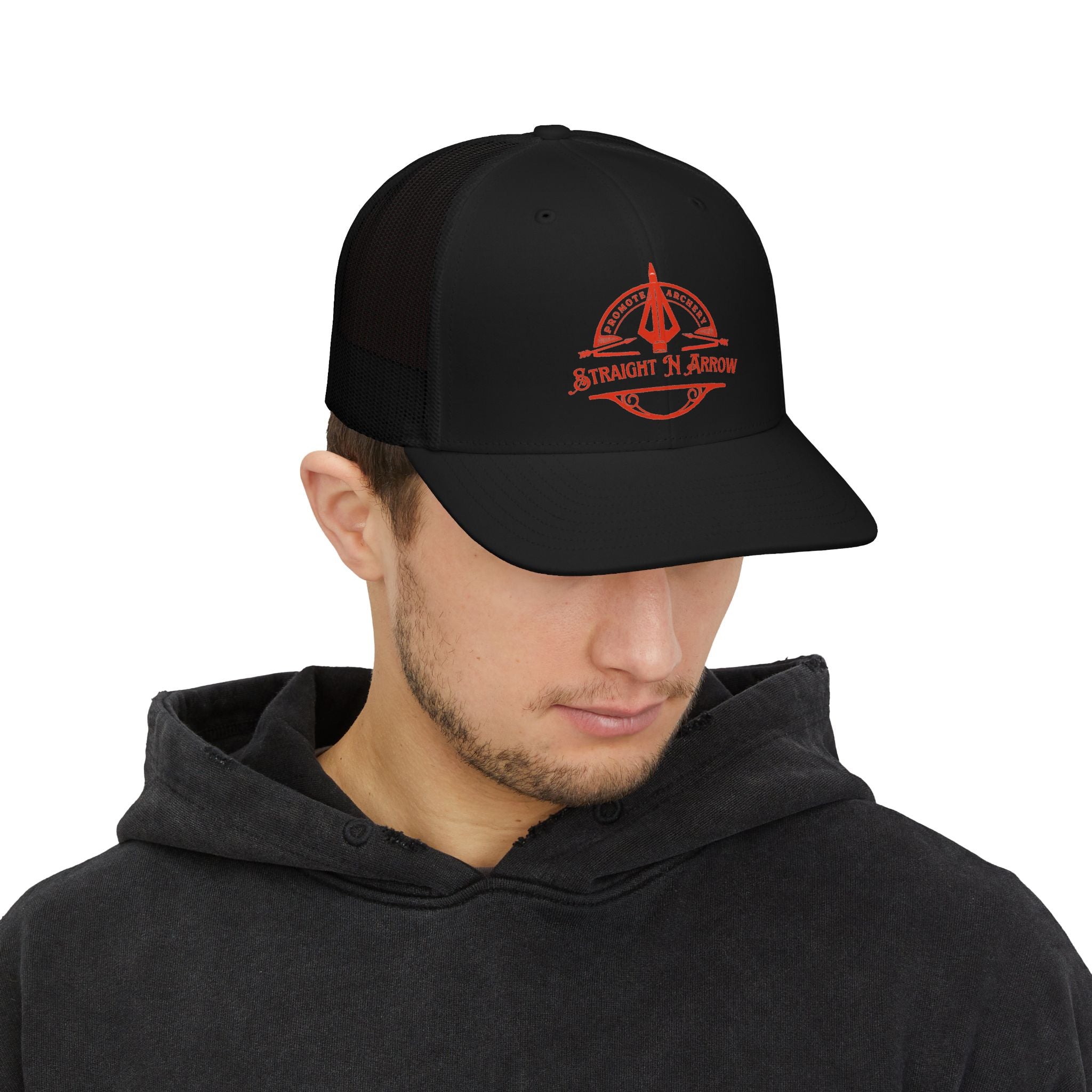 Straight N Arrow Snapback Trucker Hat