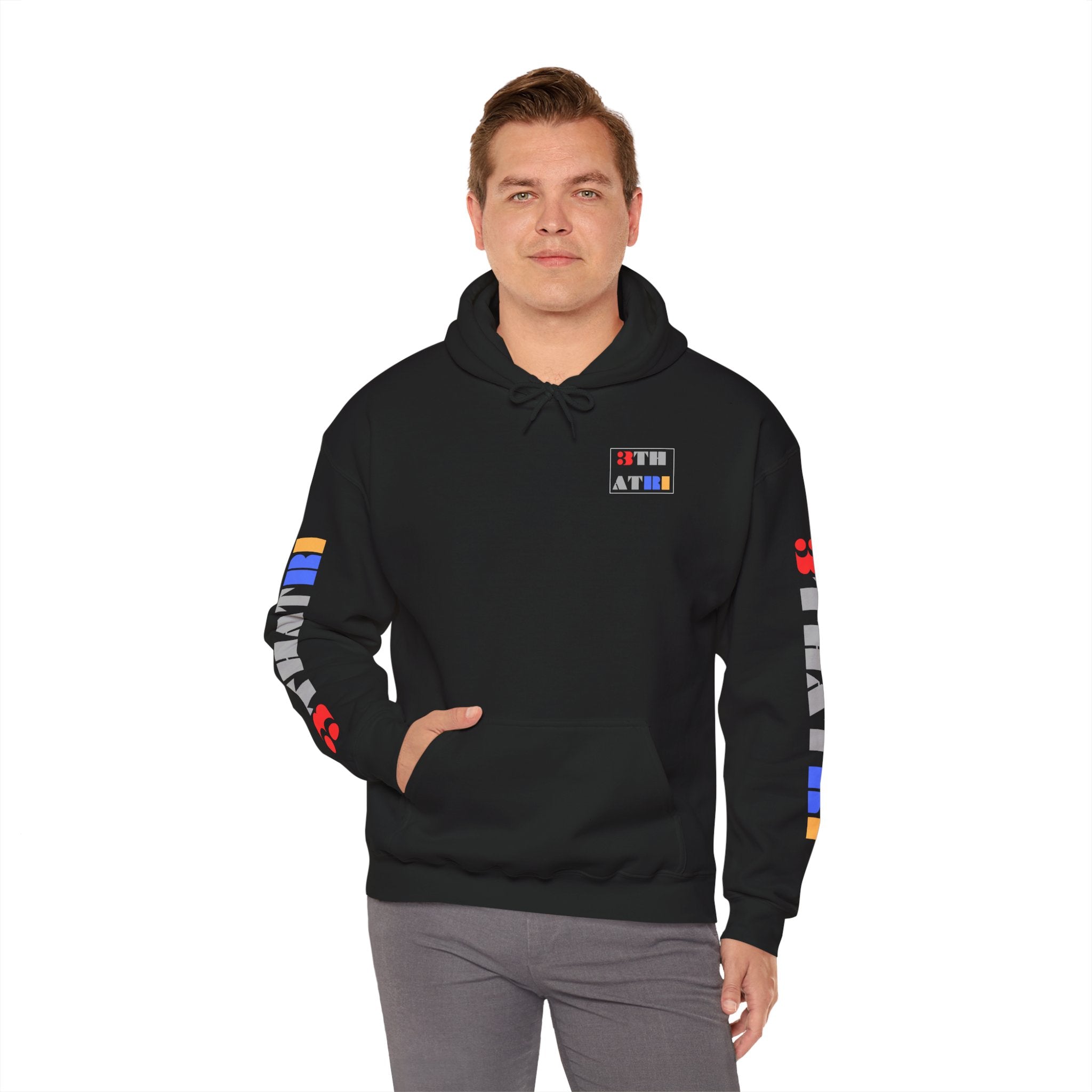 Straight N Arrow 3THATR1 Design Heavy Blend™ Hooded Sweatshirt