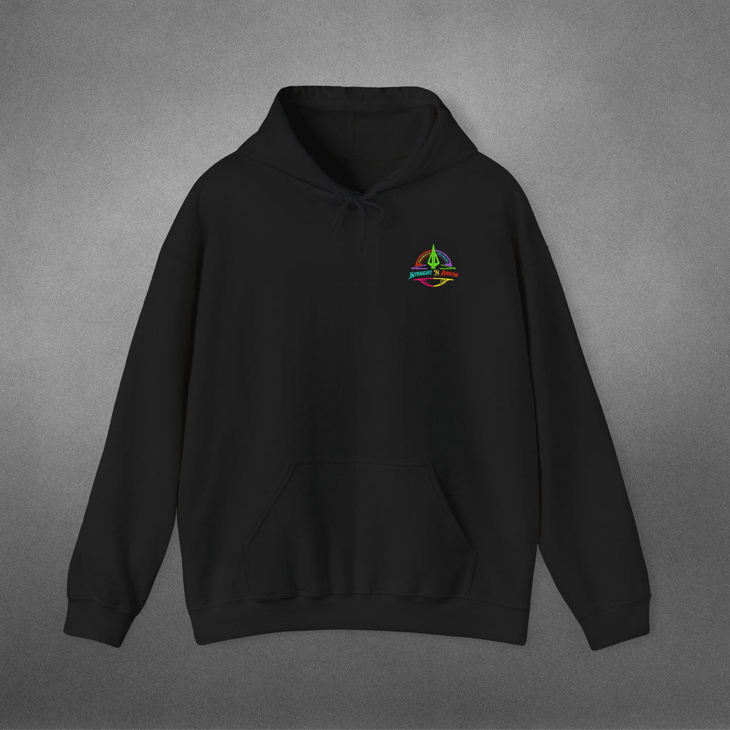 Straight N Arrow Multicolor Design Heavy Blend™ Hooded Sweatshirt