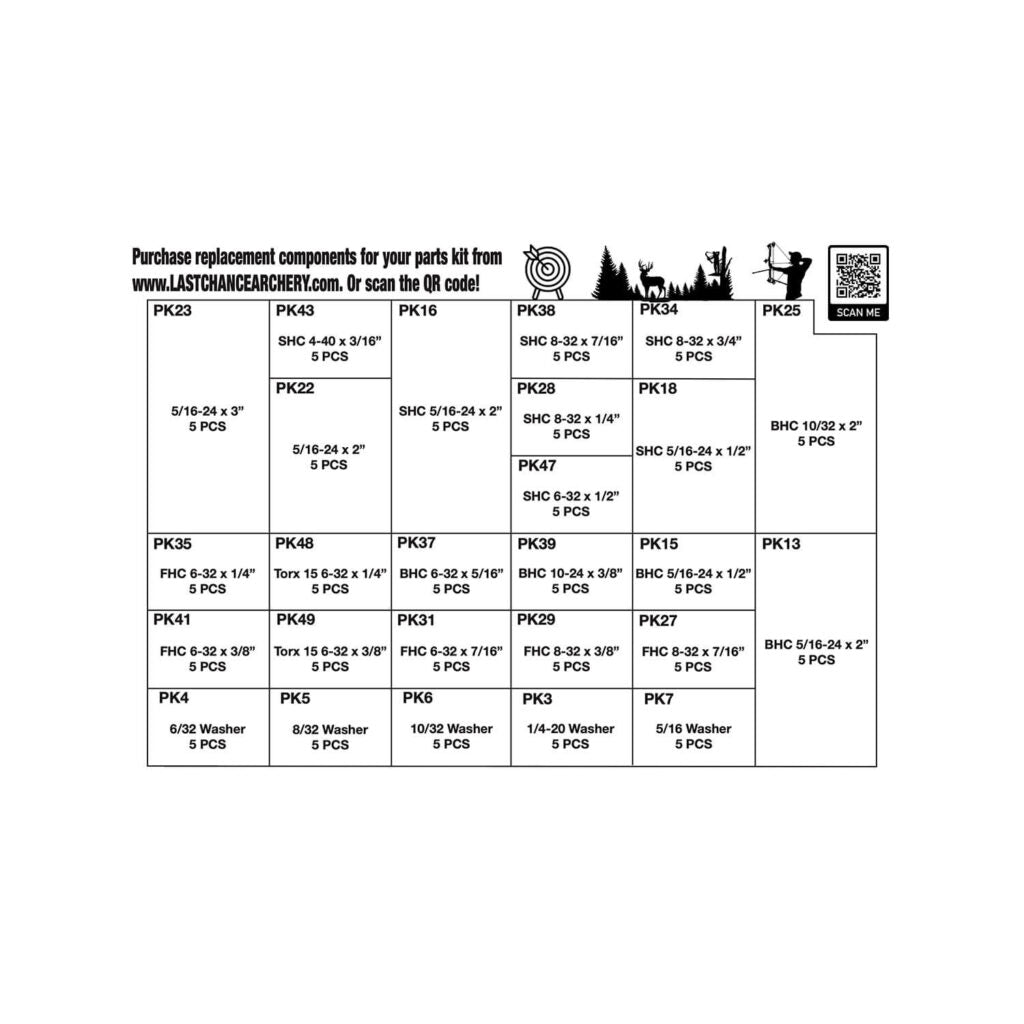 LCA Pro Parts Kit PPK1001