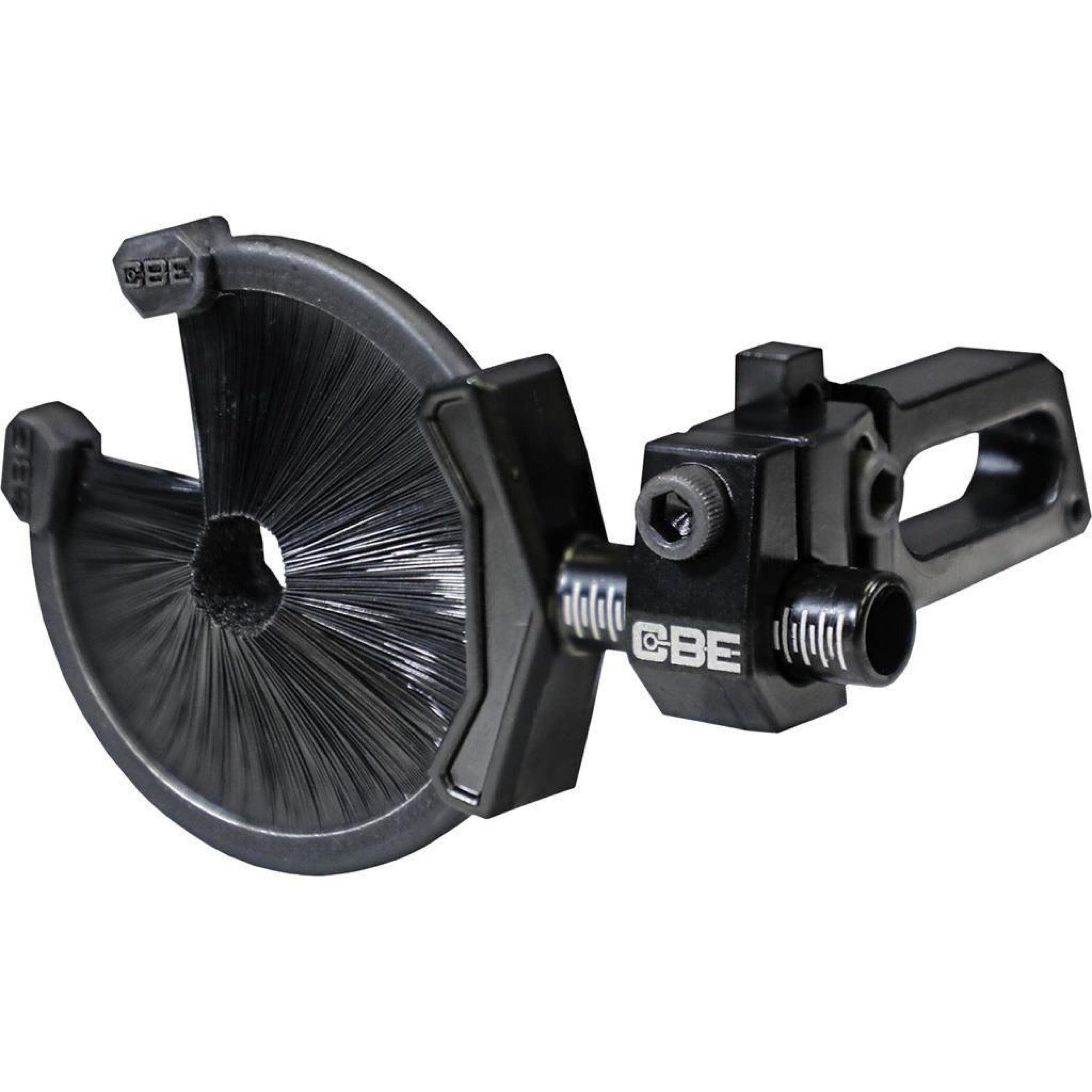 CBE Arrow Mane Rest Aluminum and Poly Black 4.8 oz